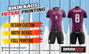 Printing Jersey Futsal Di Kota Putussibau Harga Murah Berkualitas