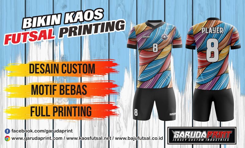 Vendor Konveksi Kaos Futsal Full Print Di Kota Slawi