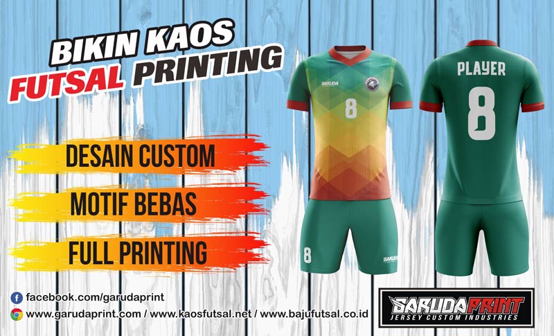Tempat Bikin Kostum Futsal Full Print Di Kota Kanigoro Harga Terjangkau