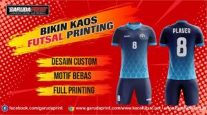 Menerima Print Kaos Futsal Di Kota Kendal Proses Cepat