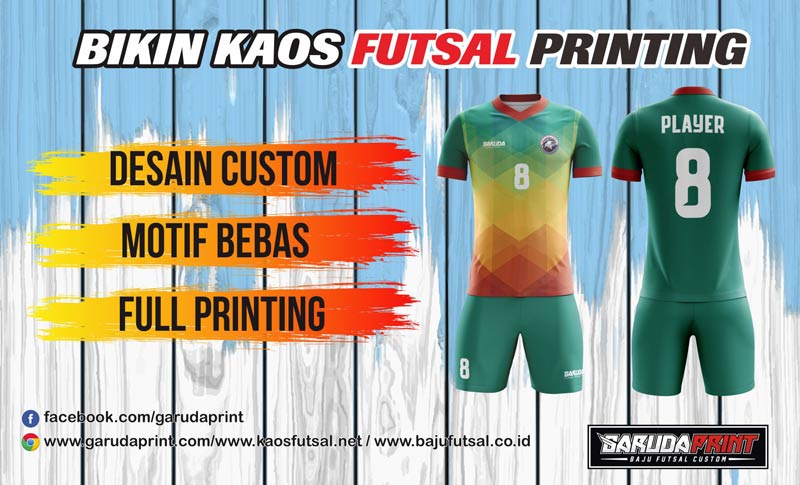 Print Kaos Futsal Di Kota Purwokerto Proses Cepat