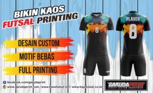 Jasa Pembuatan Kaos Futsal Printing Di Kota Purworejo Bisa Desain Sendiri