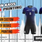 Printing Kaos Futsal Di Kota Batang Harga Paling Murah