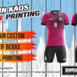 Tempat Koveksi Jersey Futsal Full Printing di Kota Temanggung