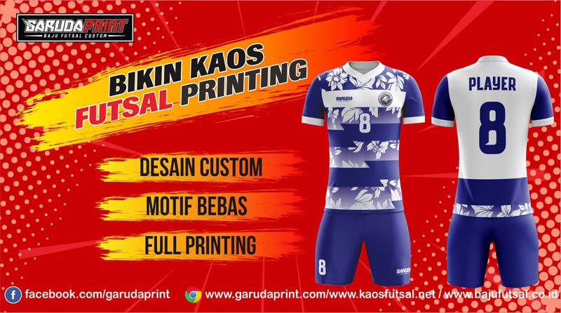 Buat Baju Bola Futsal Full Print Di Kota Mojokerto Harga Bersaing