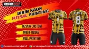 Konveksi Pembuatan Jersey Futsal Printing Di Kota Subang Berpengalaman