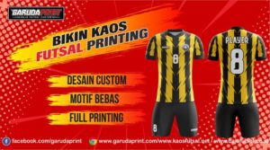 Printing Baju Futsal Di Kota Tasikmalaya Yang Bisa Custom