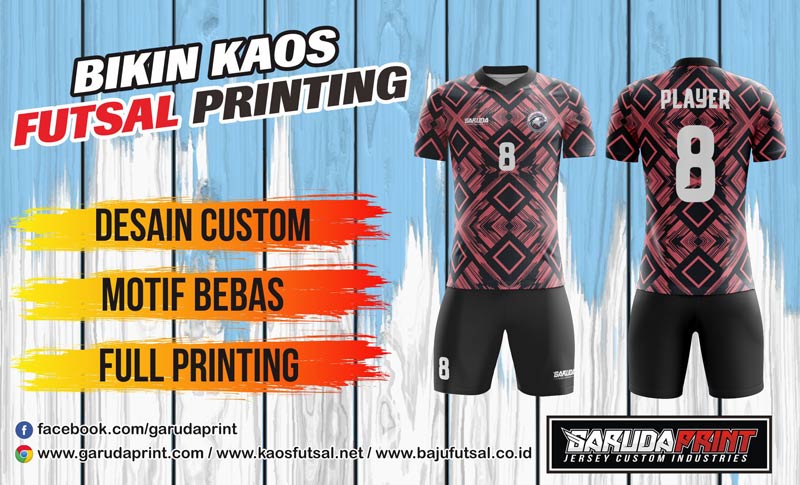 Printing Jersey Futsal Di Kota Palembang Online Dan Terpercaya