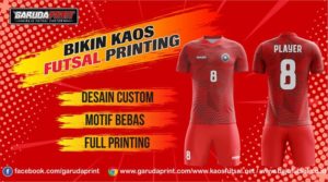 Print Baju Futsal Di Kota Muara Enim Yang Bermutu Tinggi
