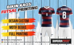 Printing Baju Futsal Di Kota Kayu Agung Desain Bebas