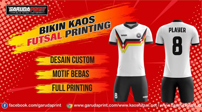 Printing Baju Futsal Di Kota Padang Pilihan Paling Lengkap