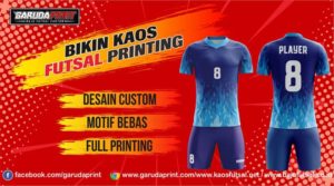 Printing Jersey Futsal Di Kota Sibuhuan Melayani Gratis Desain