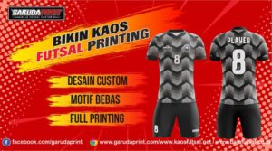 Printing Kaos Futsal Di Kota Pandan Melayani Gratis Desain