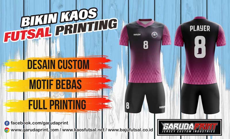 Printing Jersey Futsal Di Kota Medan Kualitas Terbaik