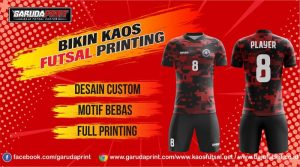 Print Jersey Futsal Di Kota Sanggata Gratis Desain