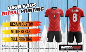 Printing Jersey Futsal Di Kota Tumbang Titi Harga Murah